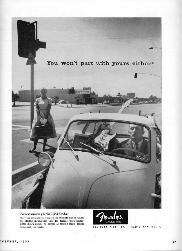 You won't Part with yours series ad with George Hall and his wife