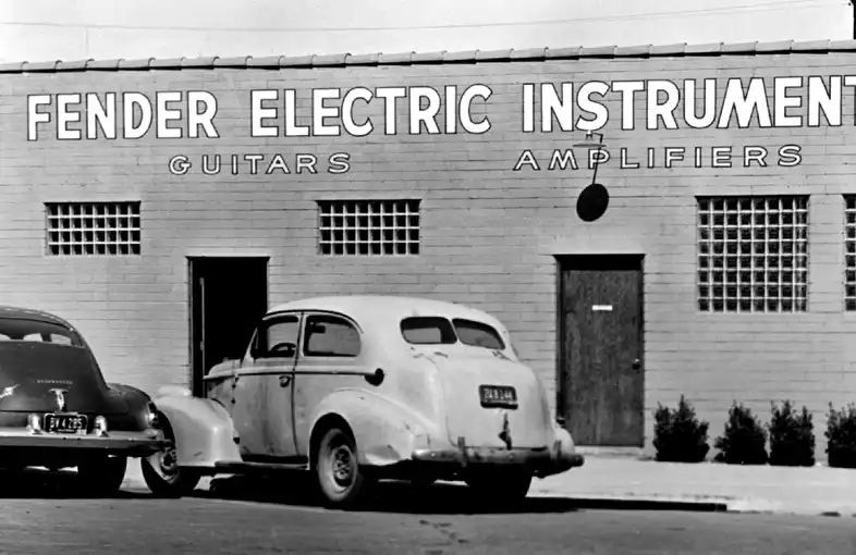 The new Fender factory in Pomona Avenue, Fullerton