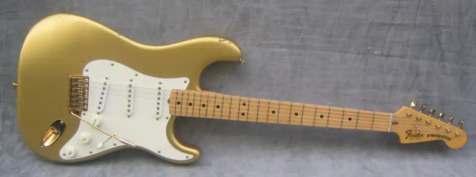 The Gold Stratocaster