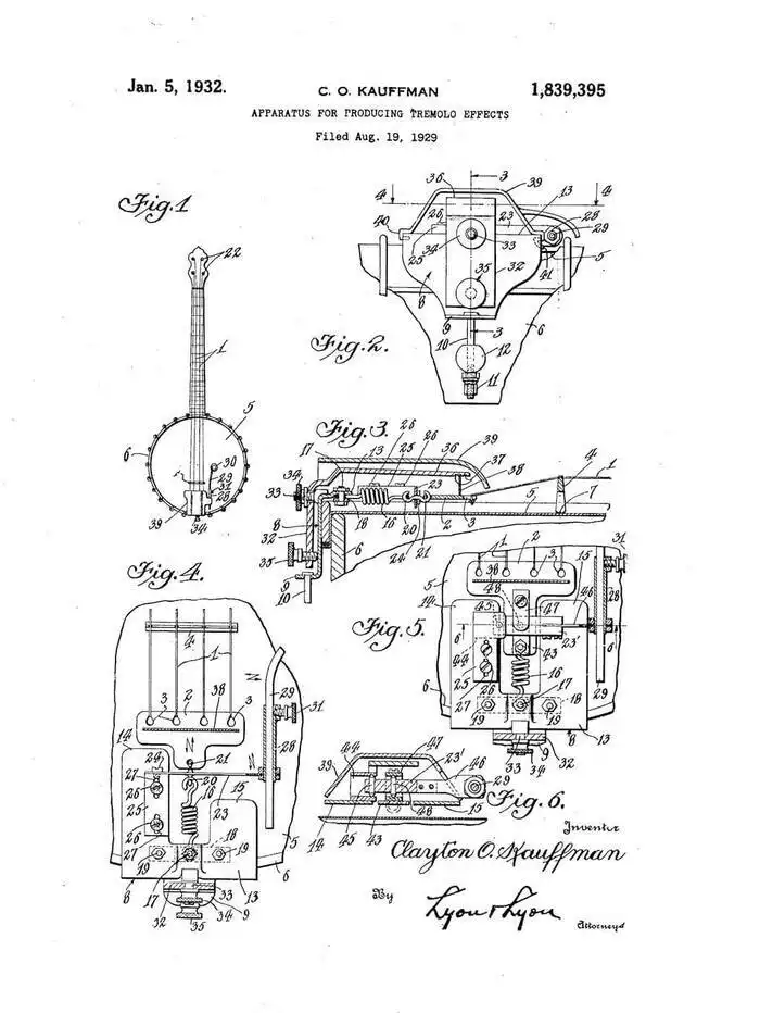 The patent of the temolo invented by Kaufmann