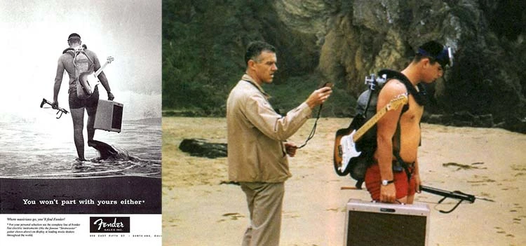 You won't Part with yours series, Scuba ad and its making of