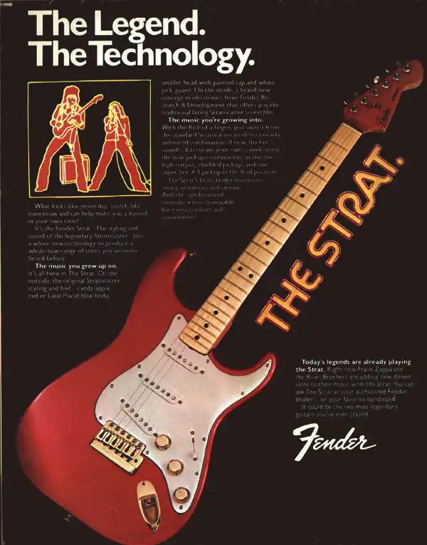 The Strat advertisement
