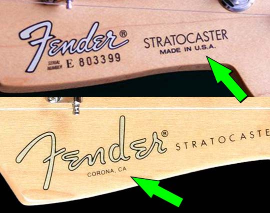 after the launch of the American Elite Series in February 2016, at some point new decals with the words “CORONA, CA” and “CORONA, CALIFORNIA” replaced the label “MADE IN U.S.A.”.