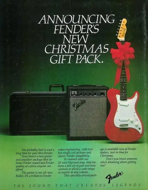 Fender Bullet ad