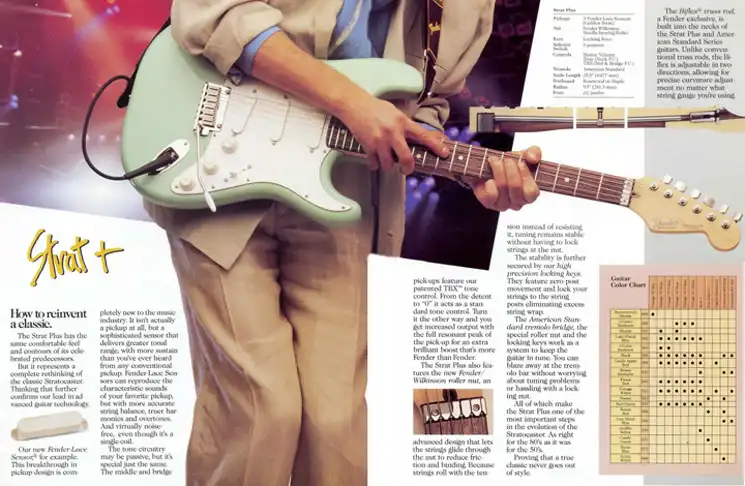 1988 Strat Plus Advertisement