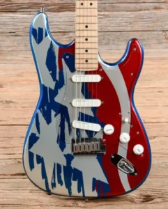 Aluminum Body Strat Plus Stars and Stripes