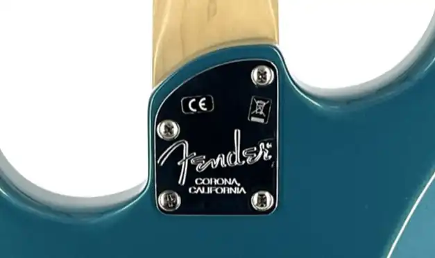 American Elite Stratocaster Neck Heel