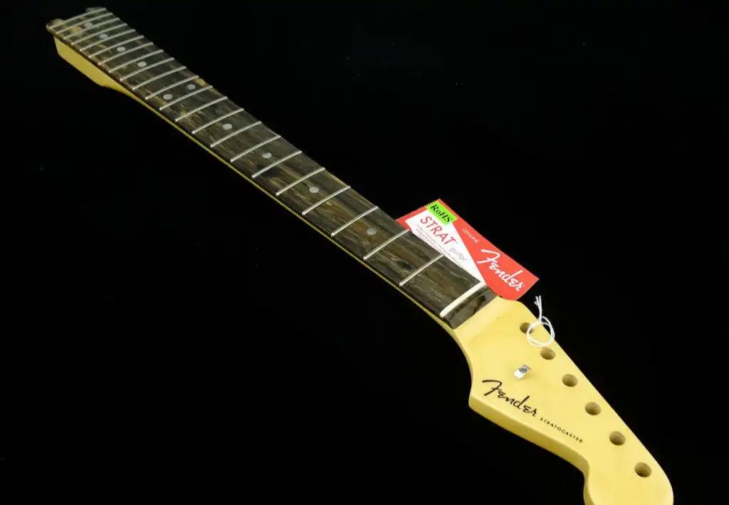 American Elite Streaked Ebony fretboard