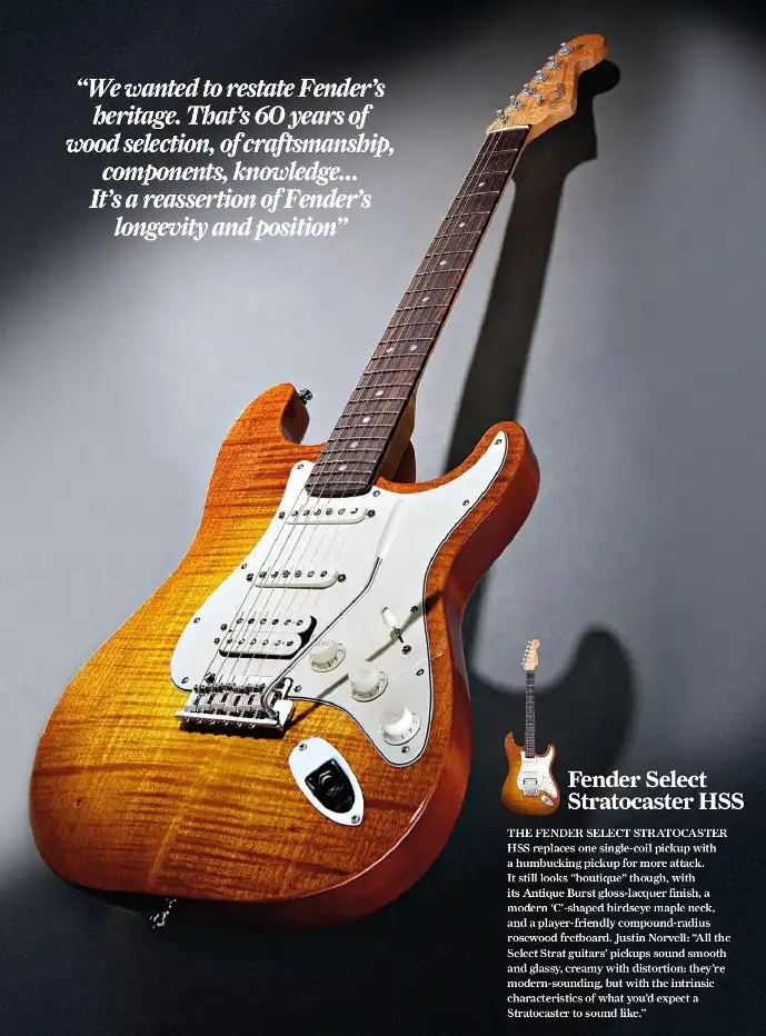 2012 Fender Select Stratocaster HSS
