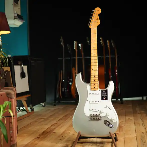 An American Original '50s Stratocaster in Inca Silver (Photo: Wurst Guitars)
