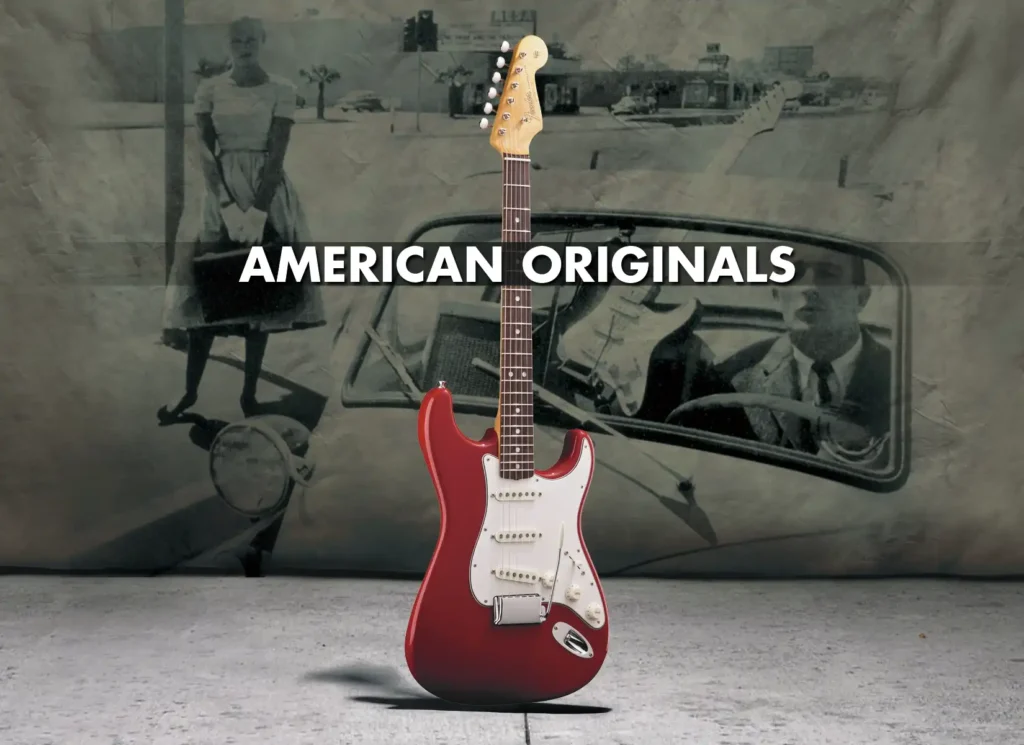Historic Benchmark advertisement, American Vintage Stratocaster