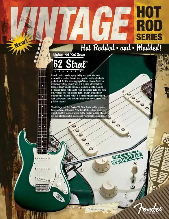 Vintage Hot Rod ’62 Stratocaster