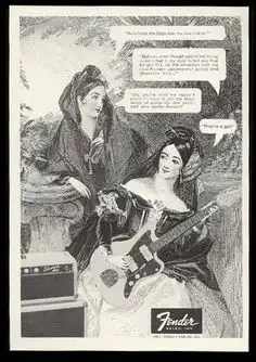 Fender Japan ad