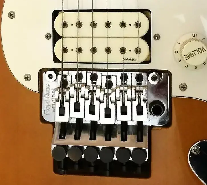 Floyd Rose and DiMarzio Pickup, HRR Strat