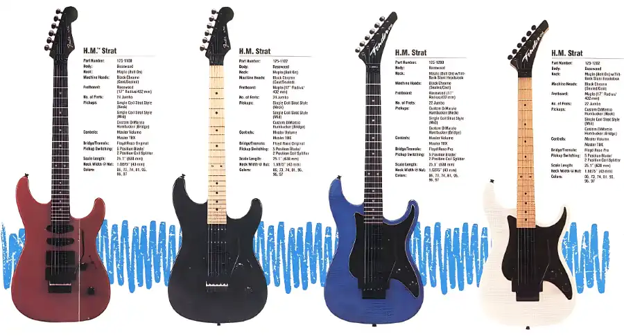 HM Strat last gen catalog