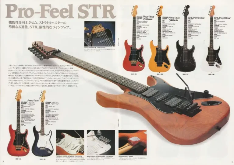 Pro Feel, 1992 Japanese Twang catalog