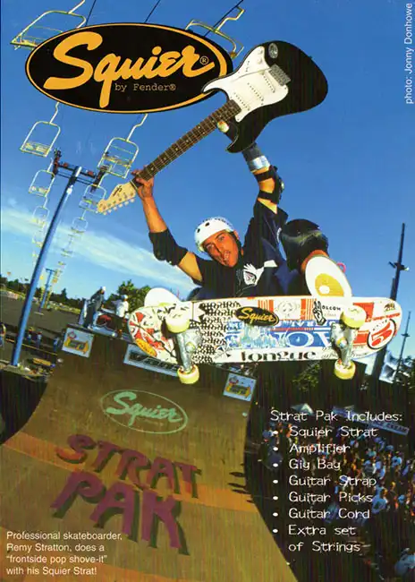 1997 Squier Pak Advertising