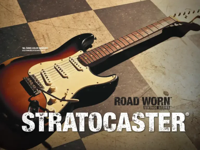 Road Worn Stratocaster ad
