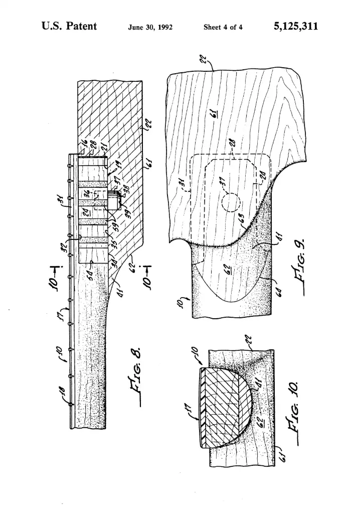Set-Neck patent