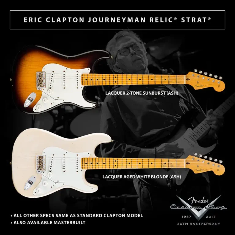 2017 Custom Shop Eric Clapton Stratocaster Journeyman Relic Advert
