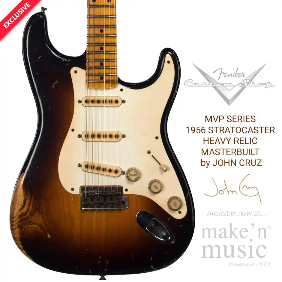 Make'n Music Dealer Select MVP 1956 Stratocaster Heavy Relic