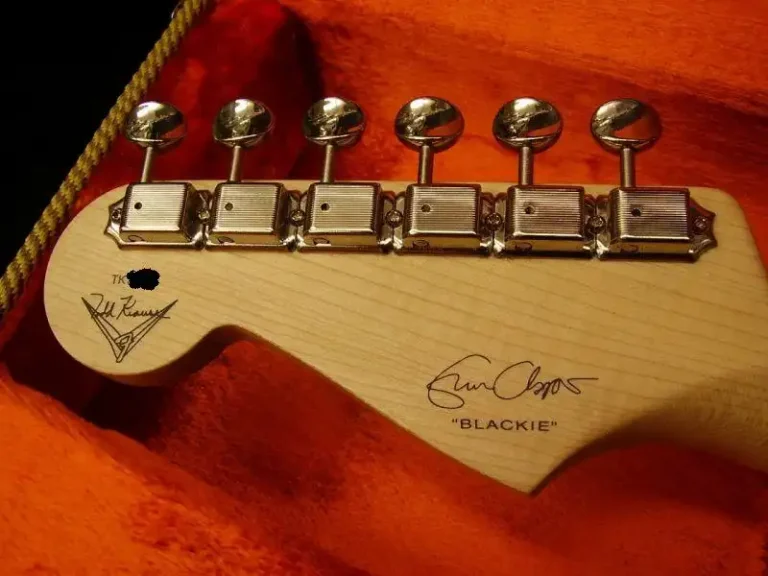 Masterbuilt Clapton Stratocaster, Headstock Back