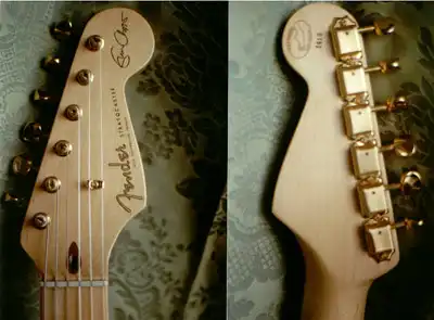 Second Pre-Production Clapton Stratocaster, Headstock