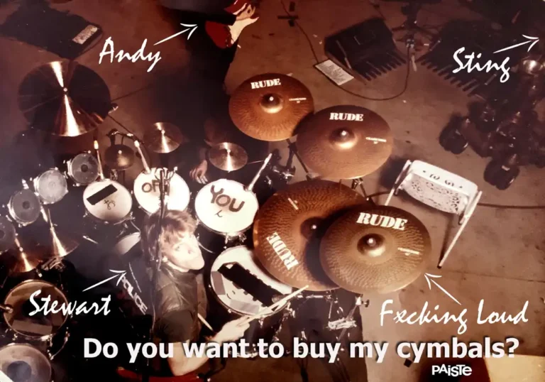Stewart Copeland Advertisement