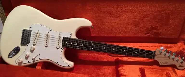 2003 Jeff Beck Stratocaster in Olympic White