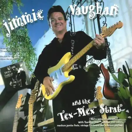 COVER - Jimmy Vaughan Tex-Mex Strat