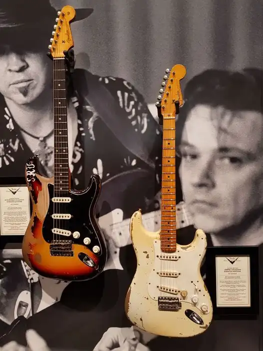 The Vaughan Brothers Stratocasters