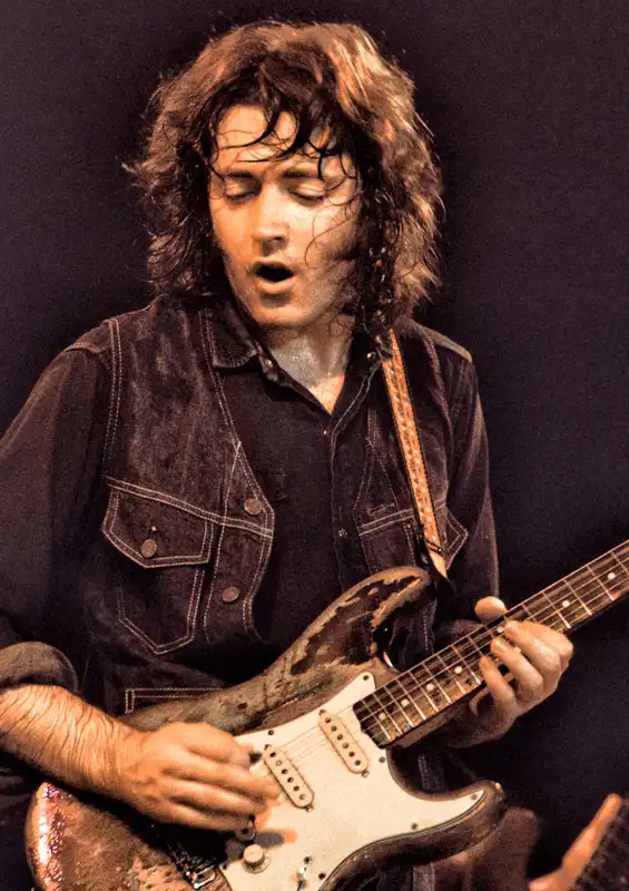 Rory Gallagher and his Strat