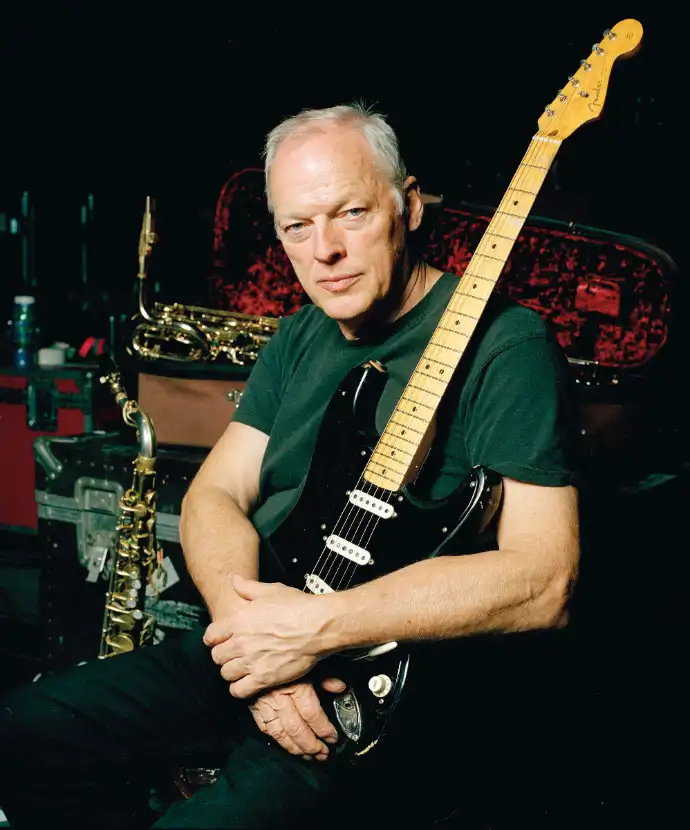 David Gilmour and The Black Strat, circa 2010