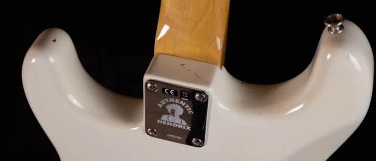 Detail of the Fender Custom Shop Izabella Stratocaster (Courtesy of TrueTone Music)
