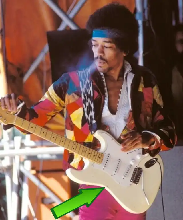 Hendrix at the Open Air Love & Peace Festival