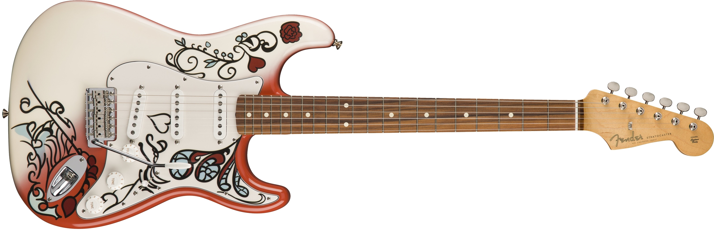 The Mexican-made Jimi Hendrix Monterey Stratocaster