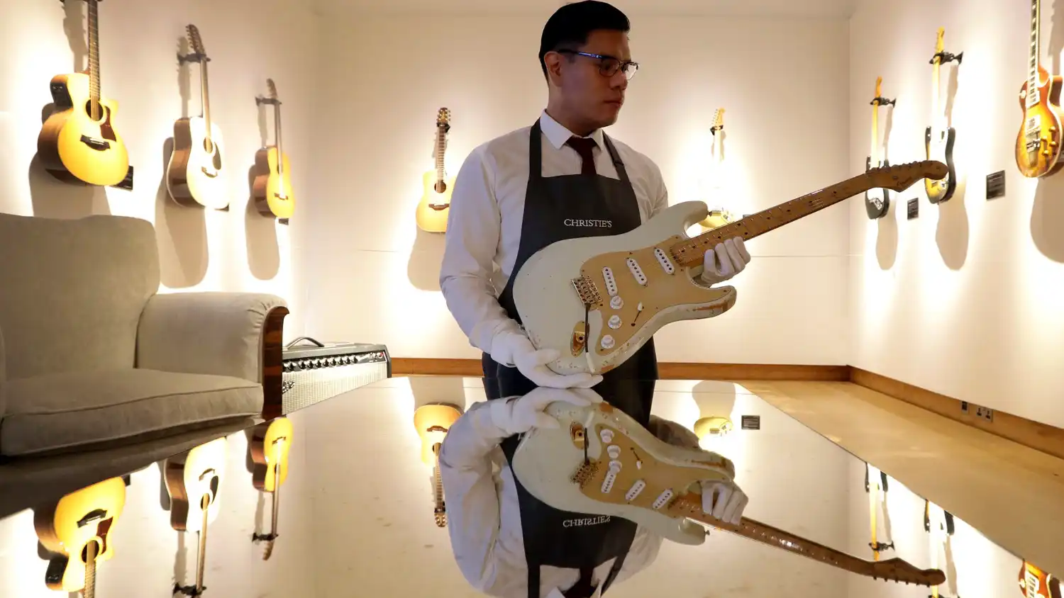 The White Strat at the Christie’s Auction